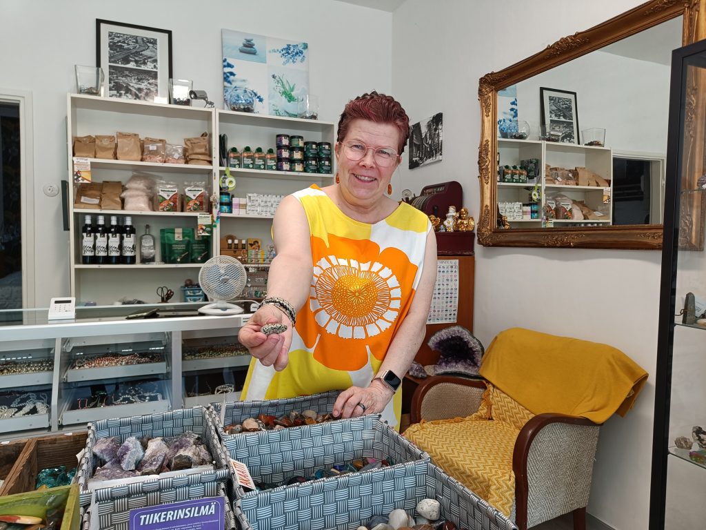 Titta Friman aloitti yrittäjänä jäätyään eläkkeelle.