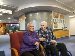 Jaana Sänger ja Kalevi Launiainen viihtyvät hyvin yhdessä.