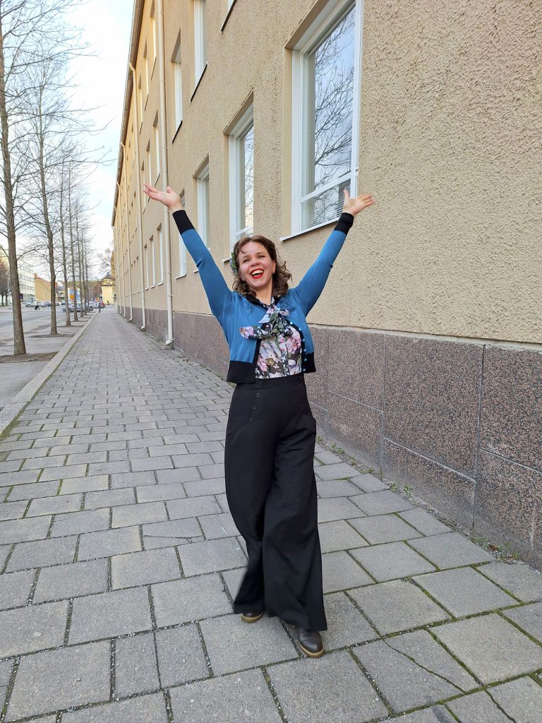 Älä koskaan hauku itseäsi, neuvoo Pin up -sisko 2025 -voittaja Meeri Vuorinen.