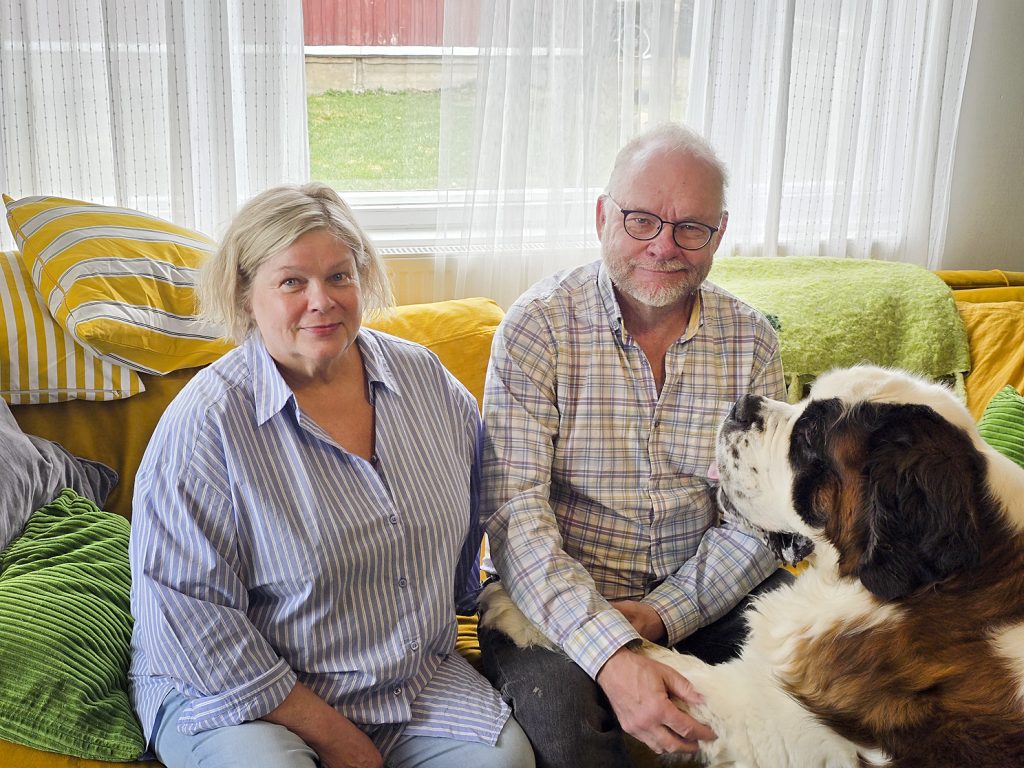 Niina Tammelan kodissa lasten elämässä ovat päivittäin mukana niin puoliso Juha kuin Taavi-koira.