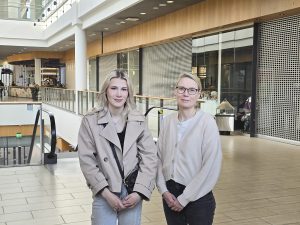 Susanna Ruponen (oik.)avaa Plazaan Cafe Beigen. Tytär Janina Lagerroos ja aloittaa Susannan kanssa työt uudessa kahvilassa.